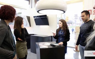 Línea 3 Cocinas visita las instalaciones de Elica en Barcelona