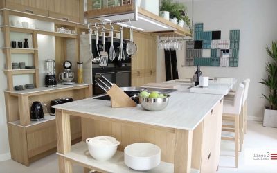 Montaje de la cocina de Casa Decor 2017