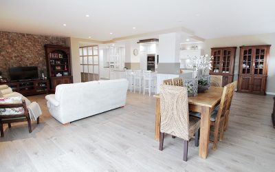 Abre tu cocina al salón y disfruta del espacio