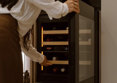 DUNAVOX VINOTECA SPIRIT 25 BLACK GLASS