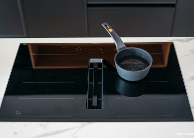 BOSCH, PXX875D67E, Encimera, Inducción con extractor integrado,