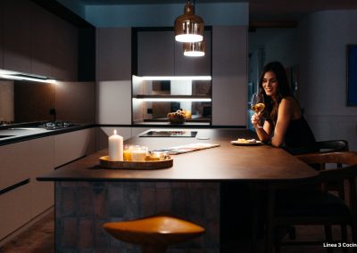 Notas de Bohemia: Una cocina abierta con isla en Valladolid